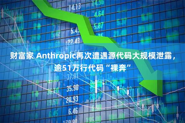 财富家 Anthropic再次遭遇源代码大规模泄露，逾51万行代码“裸奔”