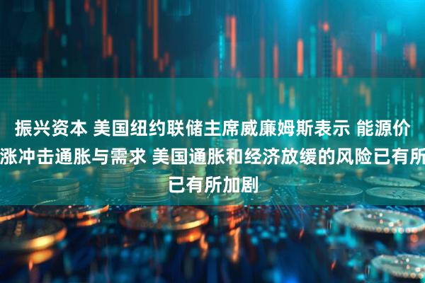 振兴资本 美国纽约联储主席威廉姆斯表示 能源价格上涨冲击通胀与需求 美国通胀和经济放缓的风险已有所加剧